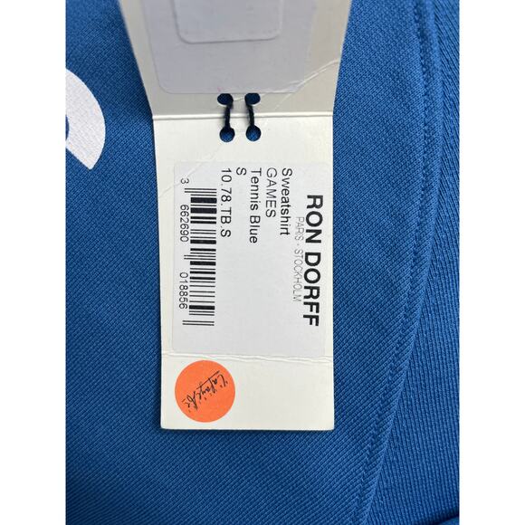 3-16 RON DORFF Men's Sweater Blue Small - Picture 9 of 12